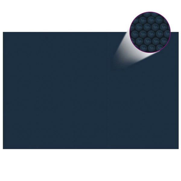 Berkfield Floating PE Solar Pool Film 600x400 cm Black and Blue