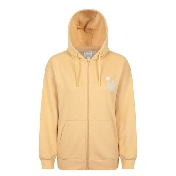 Mountain Warehouse Women's Embroidered Sunflower Embroidered Hoodie - Mustard