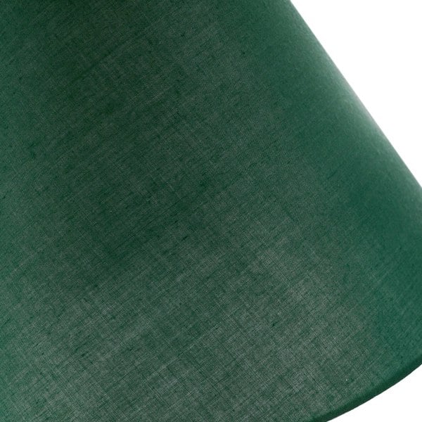 10 Inch Forest Green Cotton Coolie Lampshade for Table Lamp or Pendant Image 4