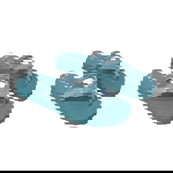 Animal Womens/Ladies Swish Recycled Flip Flops - Pale Green - 