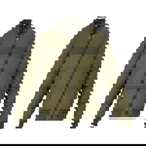 Tommy Hilfiger Green High Loft Bomber Jacket