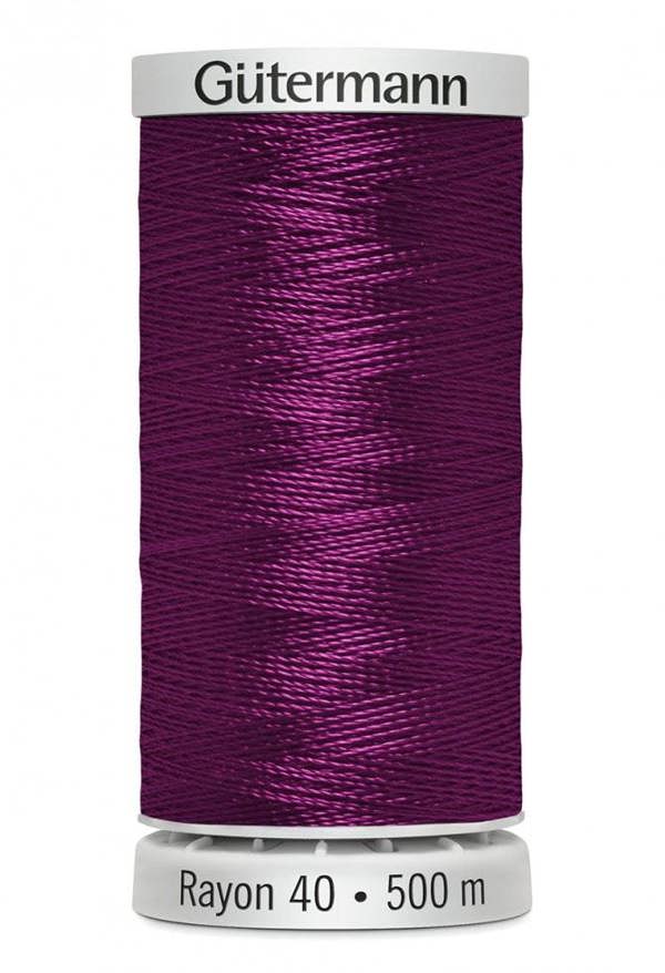 Gutermann No 40 Sulky Rayon Embroidery Thread 500m Rayon Thread Suitable For Embroidery