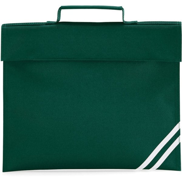 Quadra Classic Book Bag - 5 Litres - Bottle Green