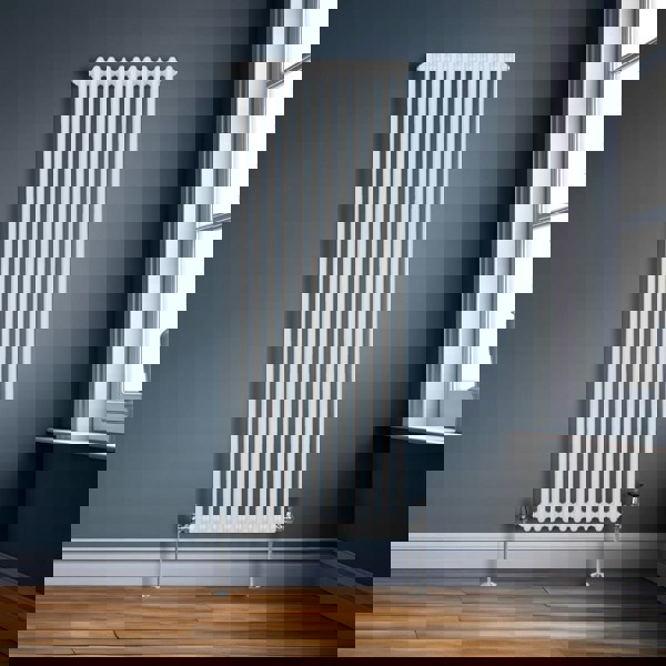 Monstershop Traditional 2 Column Radiator - 1800 x 562mm - White
