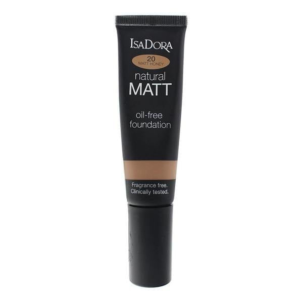 Isadora Natural Matt Oil-Free 20 Matt Honey Foundation 35ml