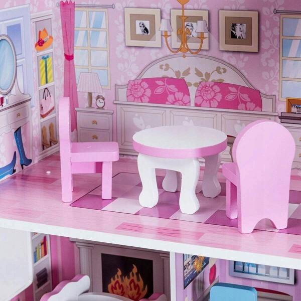 HYGRAD BUILT TO SURVIVE Kids Pretend Role Play Wooden Toy Sets Kitchen Piano Builder Doll set Best gift