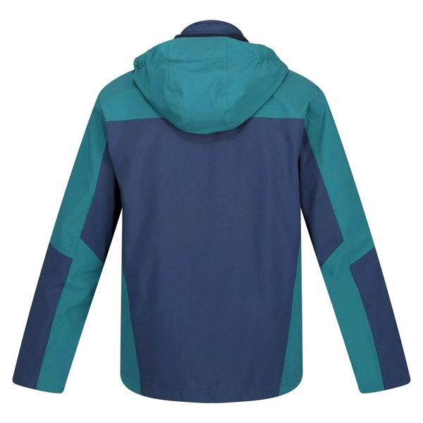 Regatta Mens Wentwood VII 3 in 1 Waterproof Jacket - Pacific Green/Admiral Blue