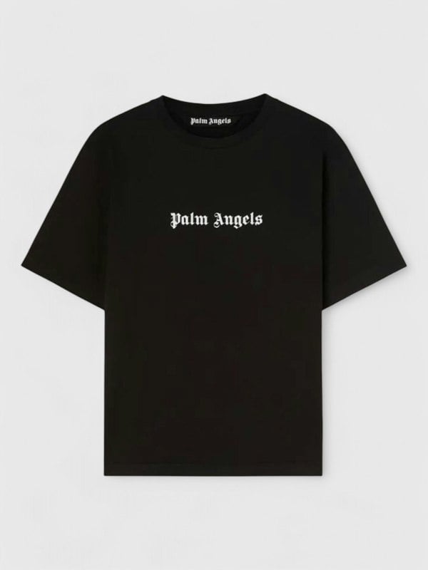 Palm Angels Classic Logo Slim T-Shirt 'Black' - Supplied FashionPalm Angels