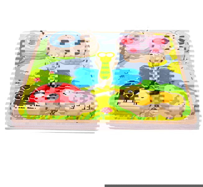 Tidlo Touch and Feel Puzzle (Insects)