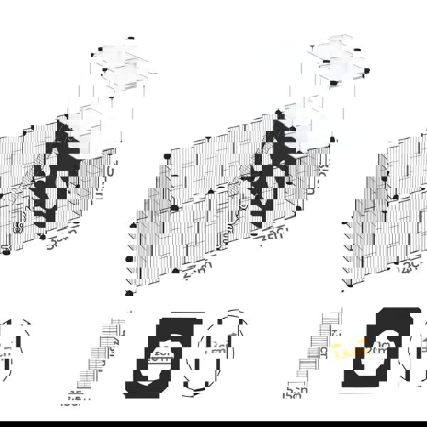 Skylos Small Pet Playpen Hamster Run Puppy Rabbit Chinchilla Enclosure Fence