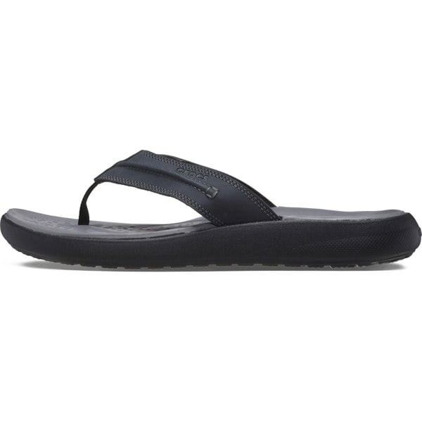 Crocs Yukon Vista II Polyurethane Men's Black Flip Flops