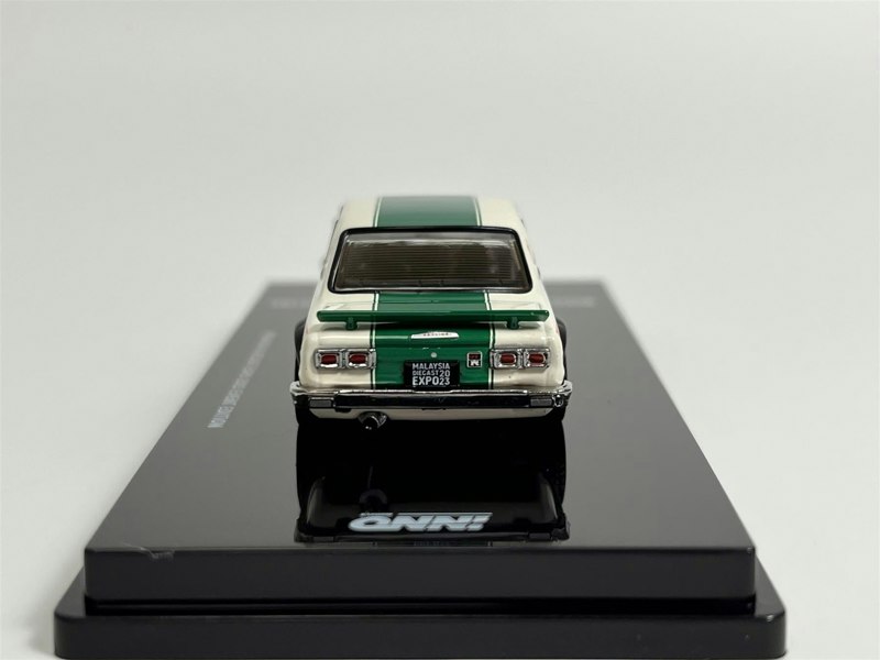 Inno 64 Nissan Skyline 2000 GT-R KPGC10 Malaysia Diecast Expo 2023 Edition Inno IN64KPGC10MDX23WH