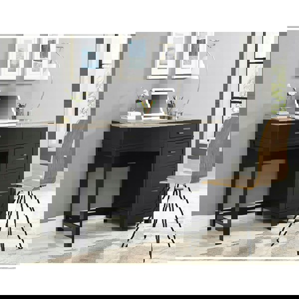 Dorel Home Carver Lift Top Office Desk Black