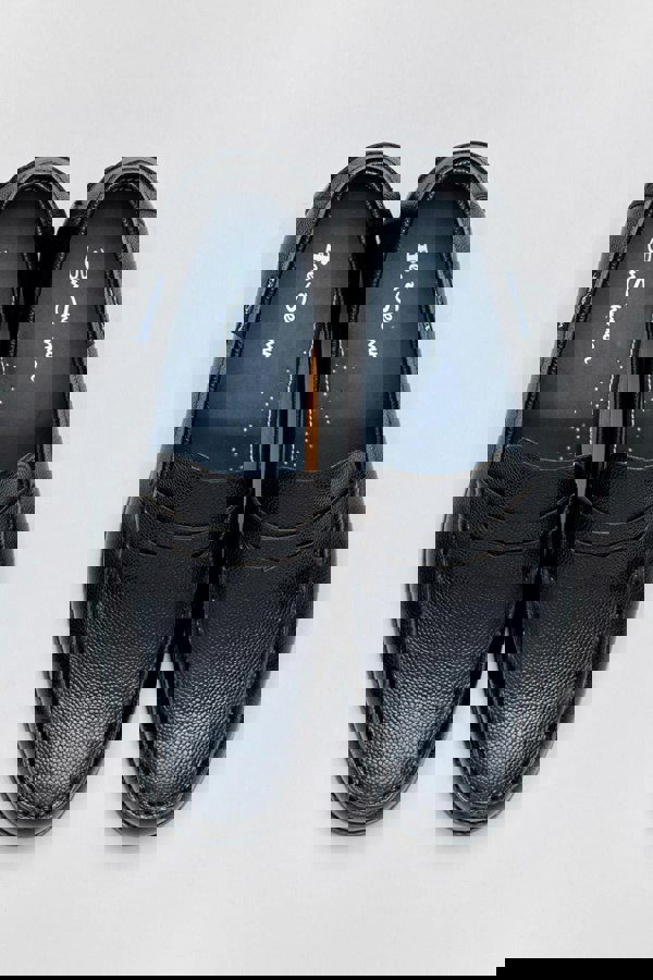 Ben Sherman Hester Leather Men's Black Loafers