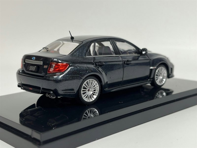 Ebbro Subaru WRX STI A Line Metallic Grey 1:43 Scale 44398