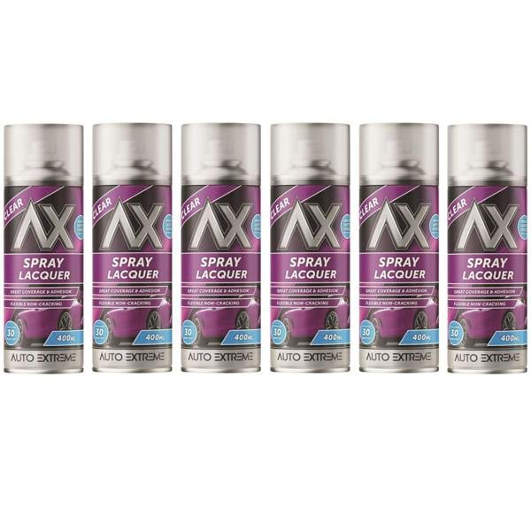 Auto Extreme 6X Auto Extreme Clear Lacquer Spray 400ml