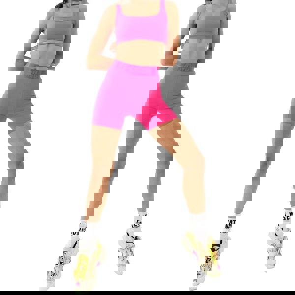 P.E Nation PE Nation Womens Intuitive Bike Short in Pink