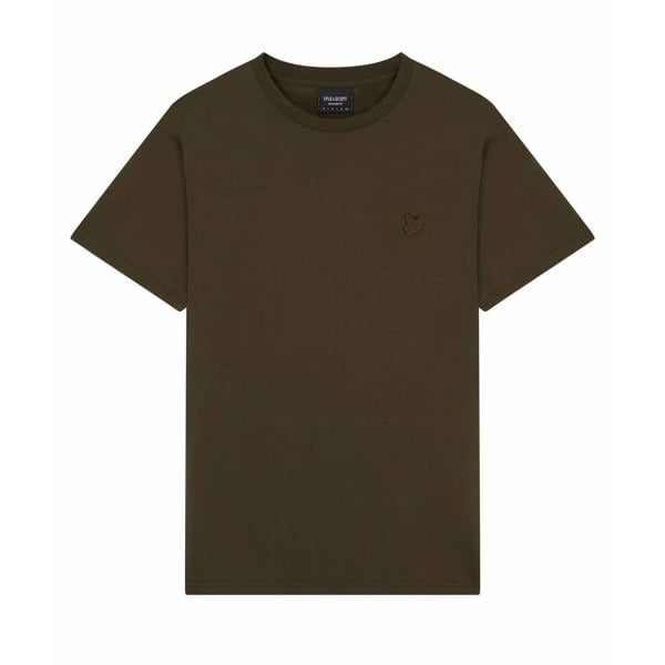 Lyle & Scott Mens Plain Plus T-Shirt - Olive