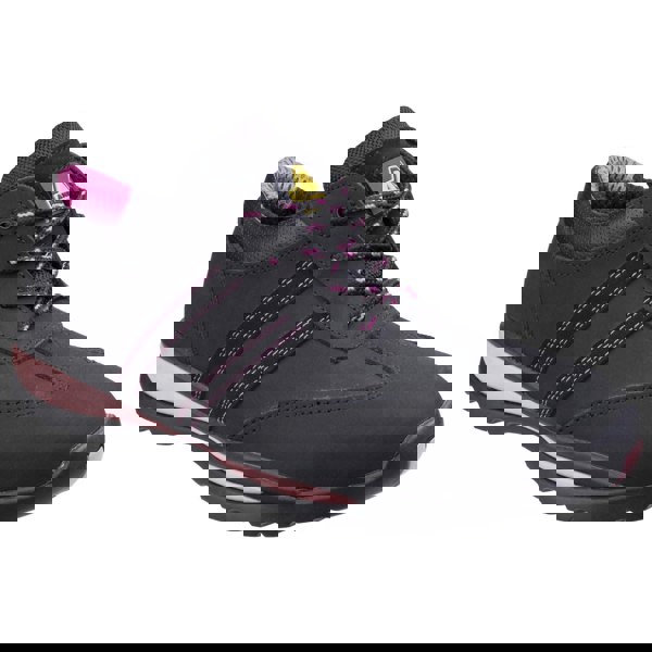 Amblers Safety FS47 Women's Safety Trainers in Black/Pink