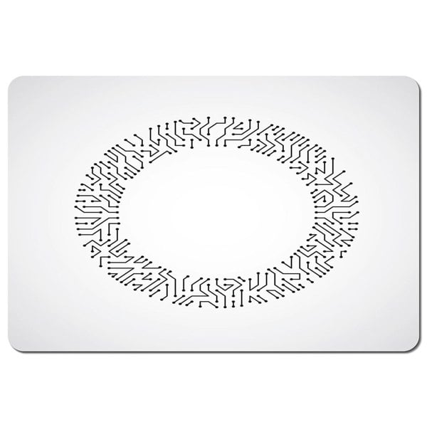 Benjamin Tate Design Abstract technology (Placemat)