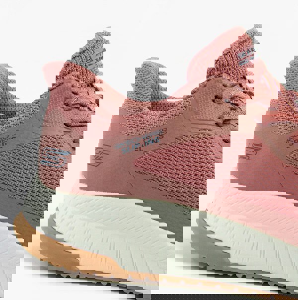 Skechers BOBS SQUAD 4 - STAPLE LOOK Womens Trainers Rose