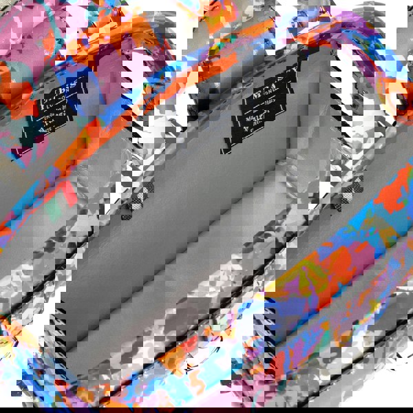 Embassy London Gazelle Mini - Summer Colours - Mini structured bag in colourful genuine leather and key