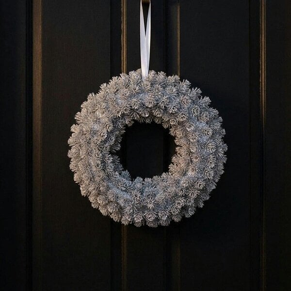 Garden Greatness Sparkling Glitter Decorative Wreath