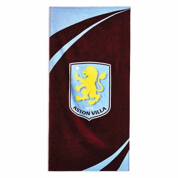 Aston Villa FC Beach Towel, Bedroom, Sports, Gift