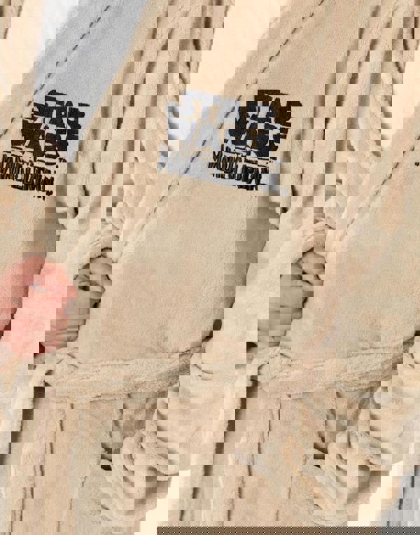 Star Wars Unisex Brown Mandalorian Hooded Bathrobe