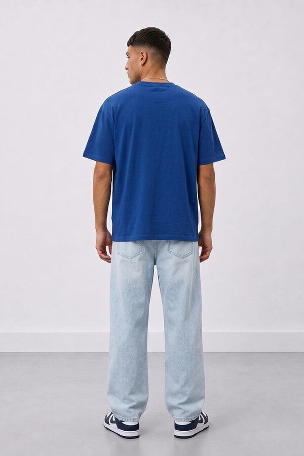 London Attitude Doberman Oversized Heavyweight Graphic T-Shirt