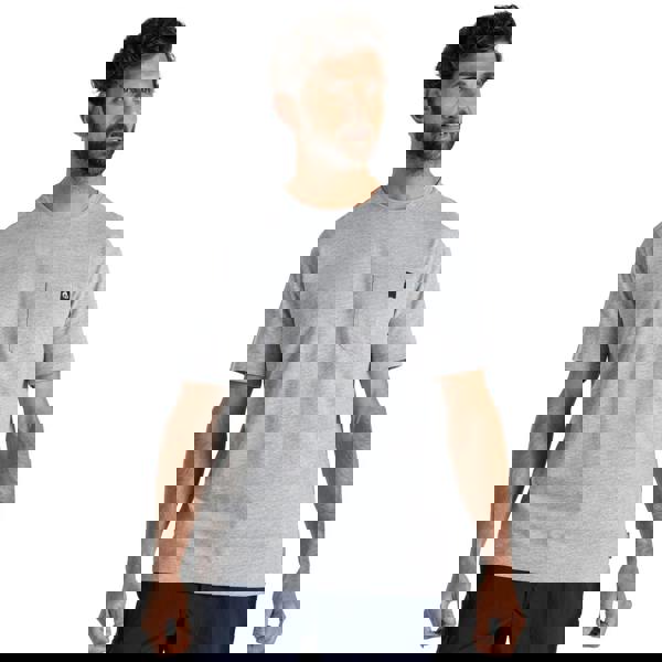 Craghoppers Mens Wakefield Workwear Marl Pocket T-Shirt - Soft Grey - 