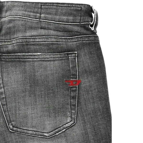 Diesel Mens Sleenker Skinny Jeans - Grey - 