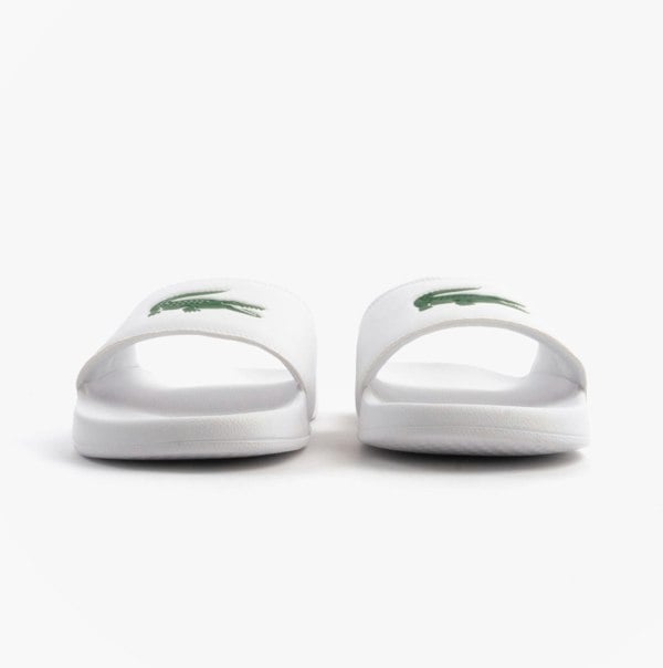 Lacoste SERVE SLIDE 0.0 Mens Slides White/Green