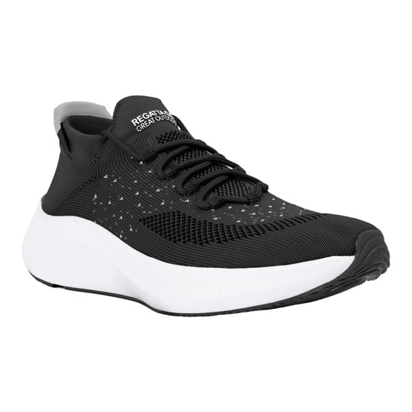 Regatta Mens Orton Trainers - Black/Grey