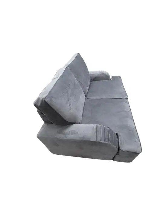 Snug Furniture Parker 3+2 Grey Full Back Sofa Set