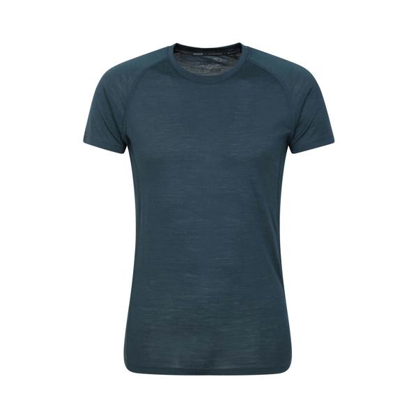 Mountain Warehouse Mens Summit II Base Layer Top - Navy - 