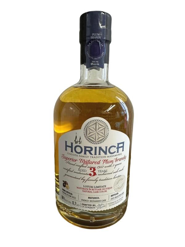La Horincie Superior Plum Brandy Aged 3 years (Horinca prune) 700ml