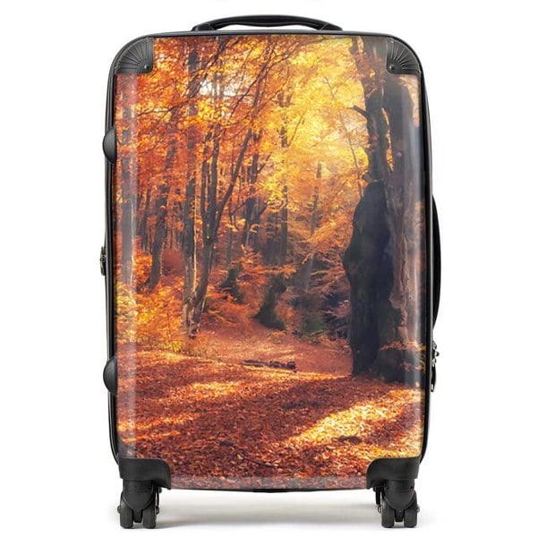 Warren Reed Autumn Forest Suitcase