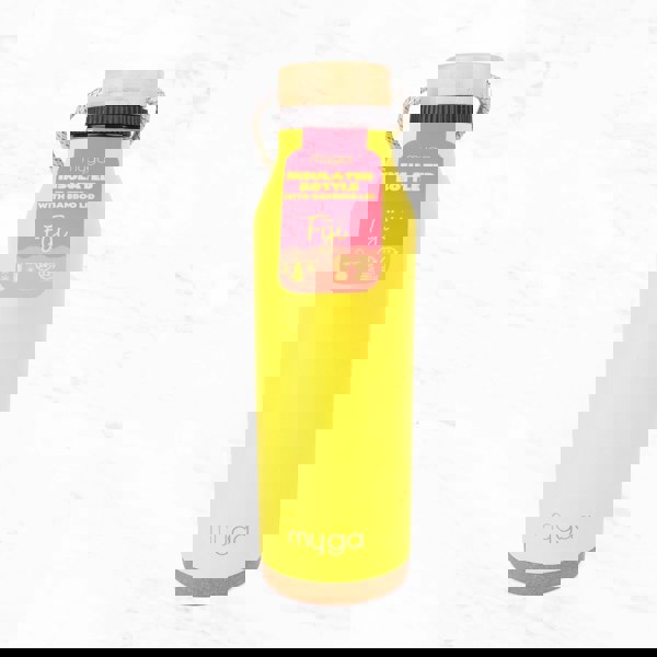 Myga Fiji Insulated Water Bottle with Bamboo Lid