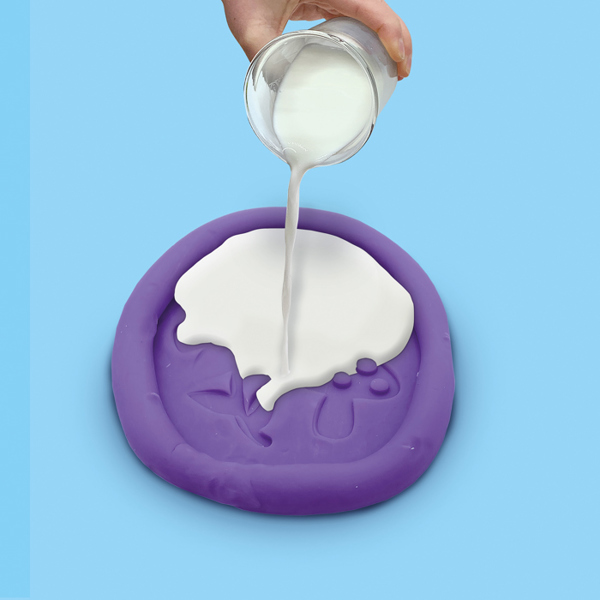 SES Creative Botanical relief casting and painting - Inspired by nature