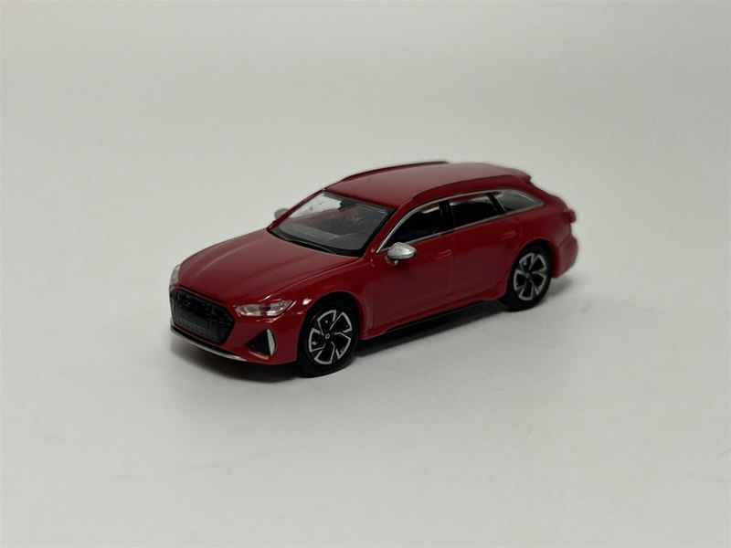 Minichamps Audi RS6 Avant 2019 Red Metallic 1:87 Scale Minichamps 870010010