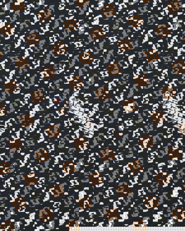 Lambretta Mens All Over Geometric Smart Classic Retro T-Shirt