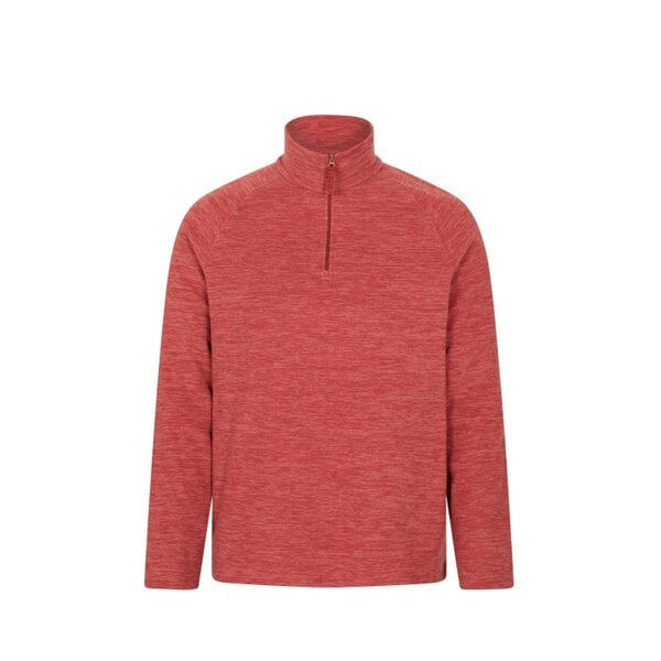 Mountain Warehouse Mens Snowdon II Fleece Top - Pink