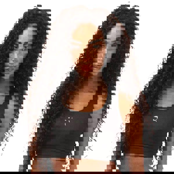 Puma Womens/Ladies Running Sports Bra - Black - 