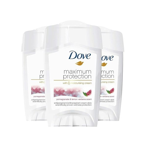 Dove Maximum Protection Go Fresh Pomegranate and Lemon Verbena Scent Anti-Perspirant Deodorant Cream 45ml