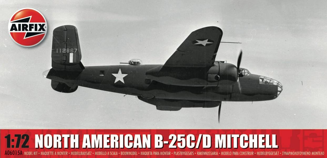 Airfix North American B-25C/D Mitchell (1:72 Scale)