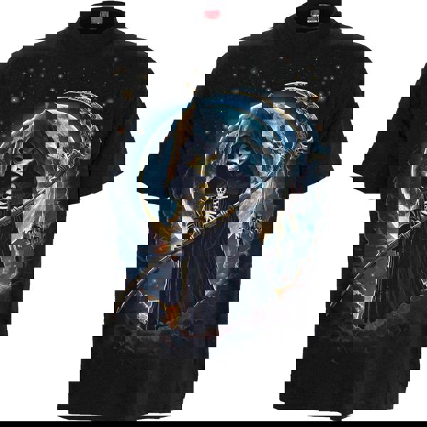 REAPERETTE - Front Print T-Shirt Black