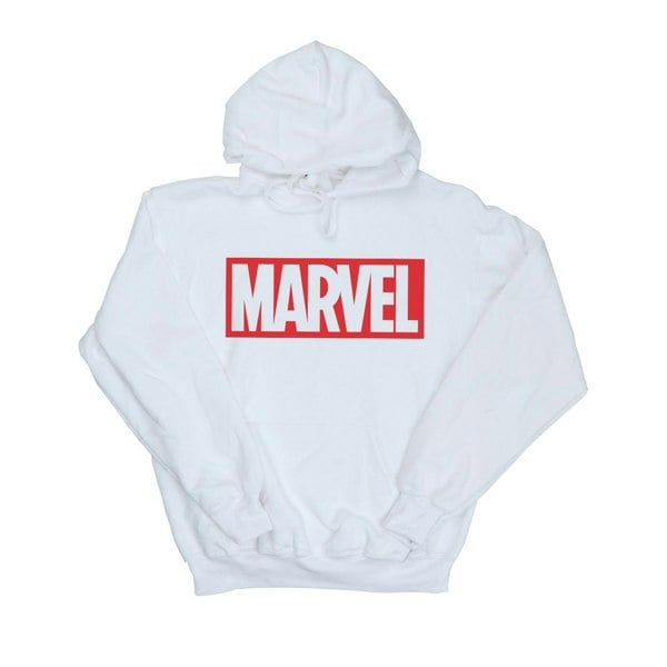 Marvel Comics Womens/Ladies Classic Logo Hoodie - White