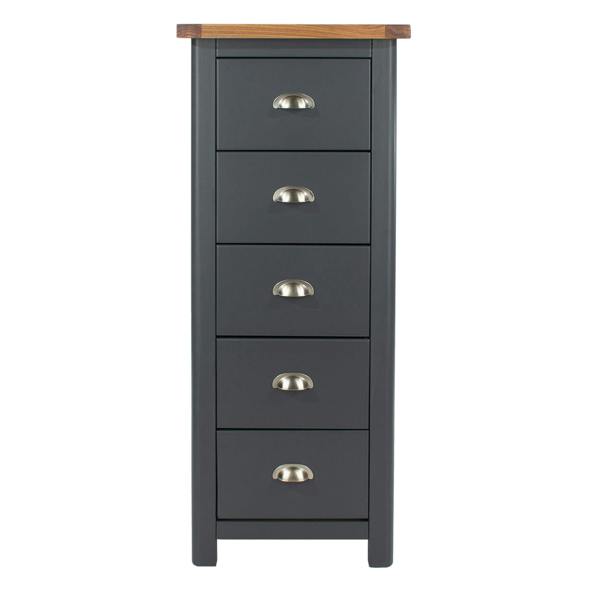 Core Products Dunkeld 5-Drawer Narrow Chest of Drawers