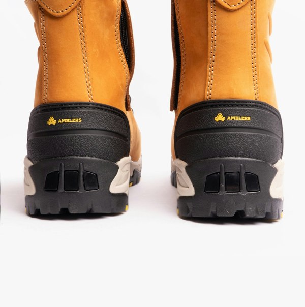 Amblers Safety FS998 Mens Leather Safety Boots Honey